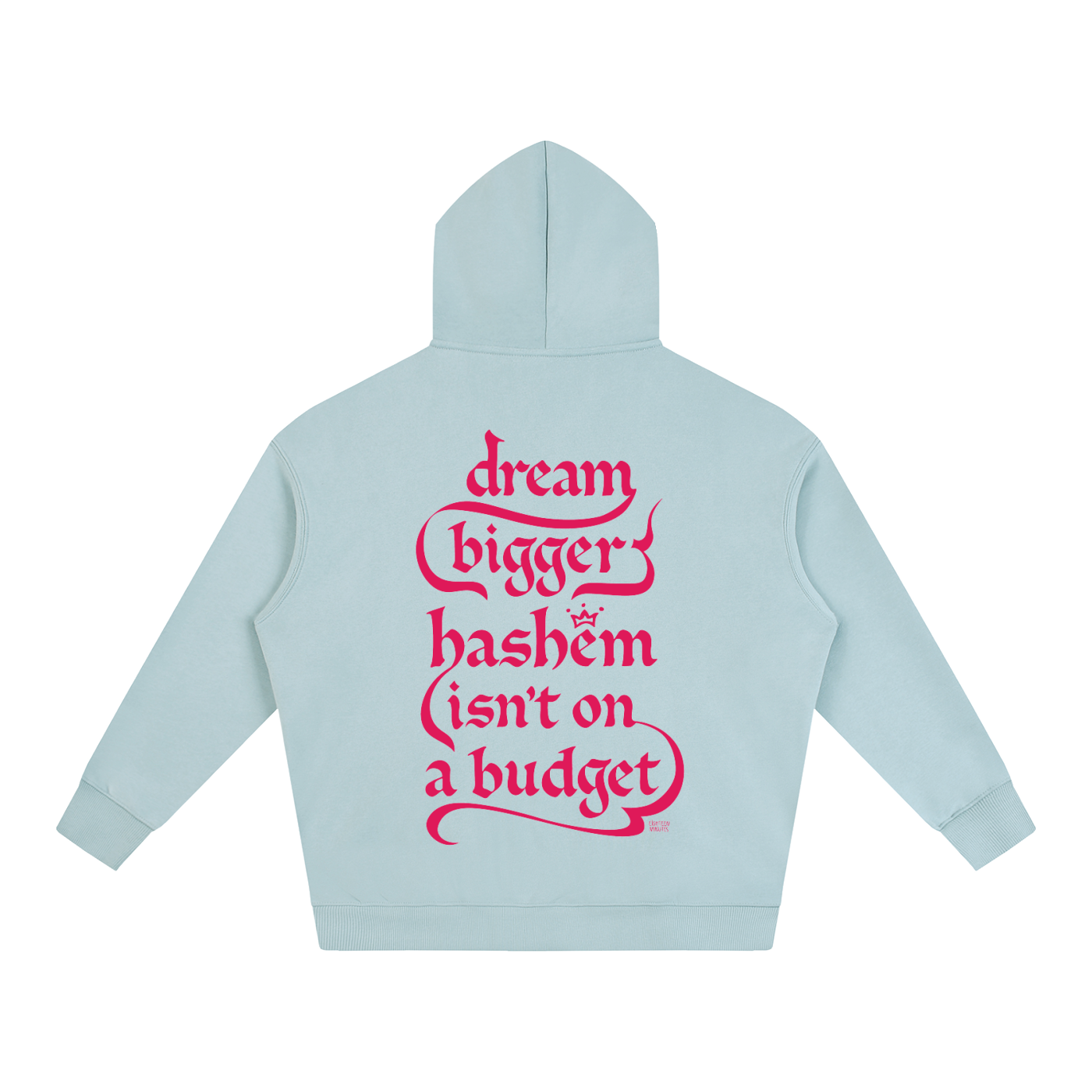 dream bigger oversized hoodie